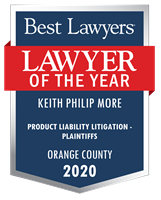 Lawyer of the Year Badge - 2020 - Product Liability Litigation - Plaintiffs