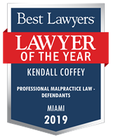 Lawyer of the Year Badge - 2019 - Professional Malpractice Law - Defendants